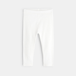 طماق بيضاء سادة للفتيات الصغيرات